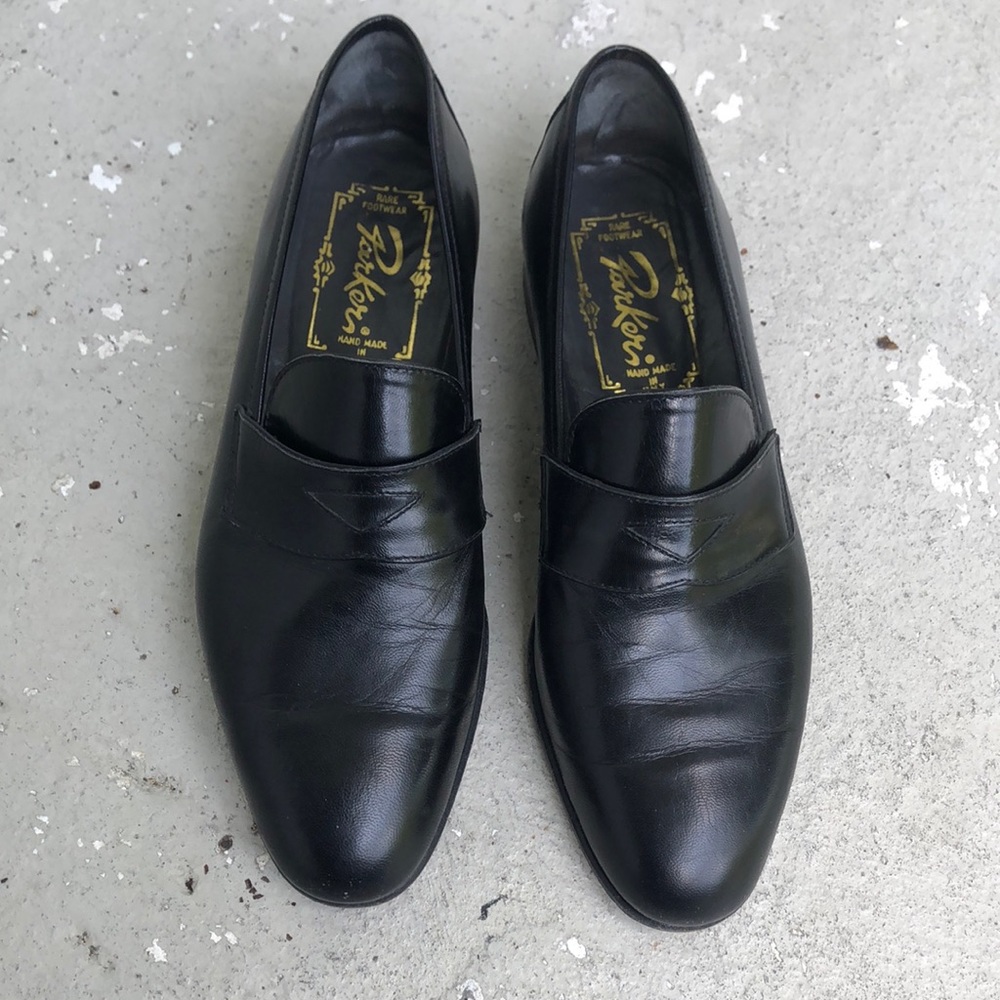 Parker’s Italian loafers